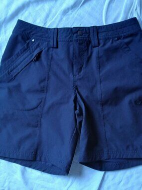 Willit Womens Navy Athleisure Shorts Small 4